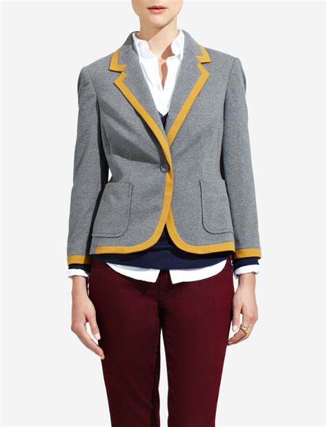 PREPPY JACKET IN WOOL 